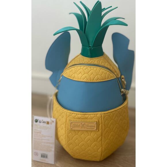 Loungefly|Disney|Stitch Figural Pineapple|Crossbody Bag|NWT - Picture 2 of 7